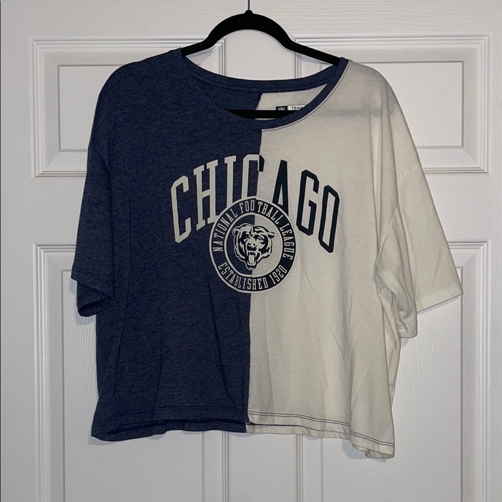 NFL Team Apparel Chicago Bears Women's Crop Top